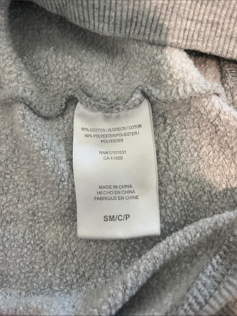 Gray Tie-Dye Pullover Hoodie with Keith Haring Graphic - Picture 3 of 4